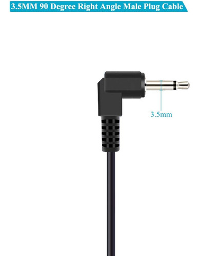 Reemplazo De Fancasee (2 Paquete De 6 Pies) 3.5 Mm 90 Grados