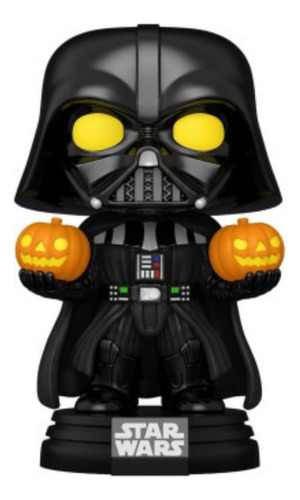 Funko Pop Super: Star Wars - Darth Vader Con Calabazas Elect