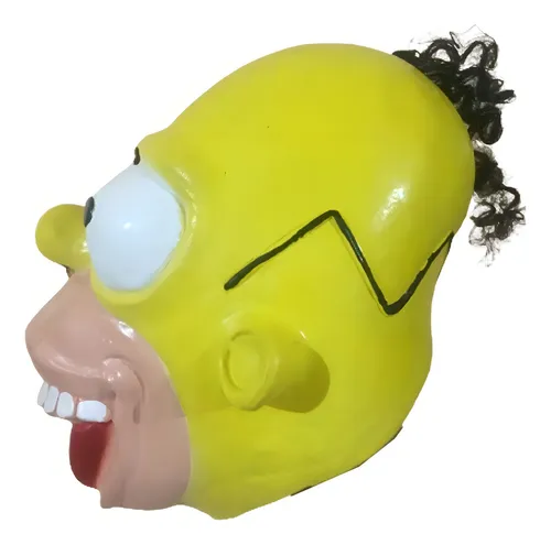 Máscara De Látex De Homero Simpson Para Adulto