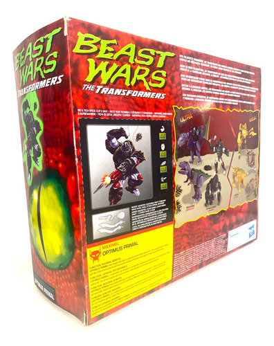Optimus Primitivo,megatron,transformers Beastwars Hasbro2021