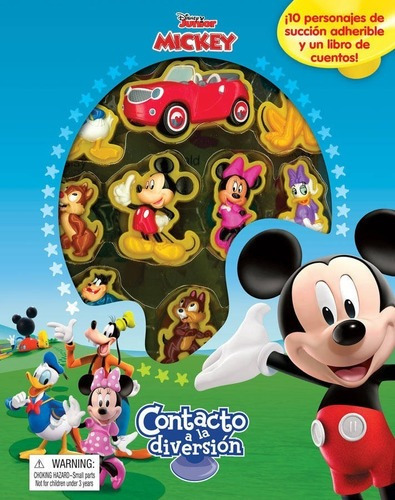 Libro Infantil Mickey Disney Con Juguetes