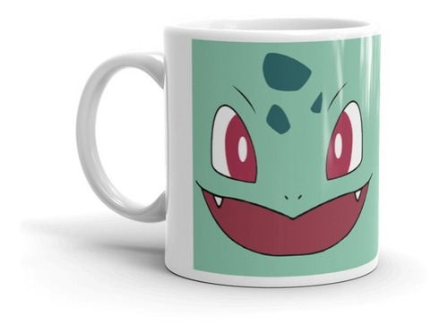 Mug Pokemon Bulbasaur Personalizado Con Nombre 