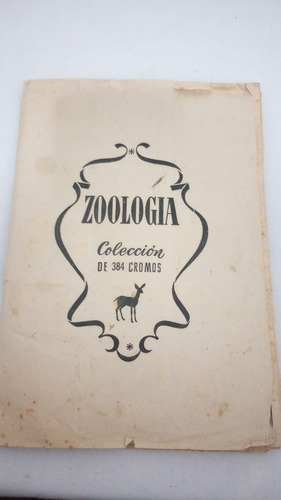 Antiguo Álbum Zoología Completo Ed Bruguera 1952