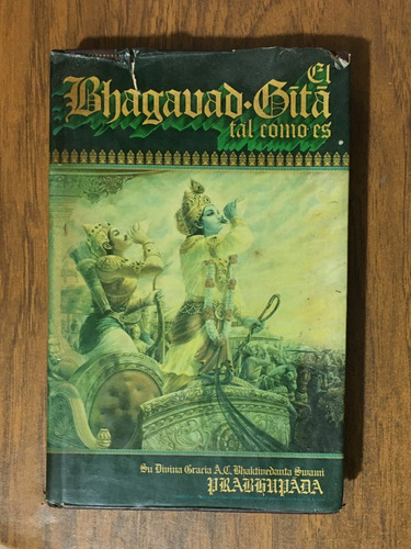 Bhagavad-gita Tal Como Es . Pasta Dura Libro Físico Original