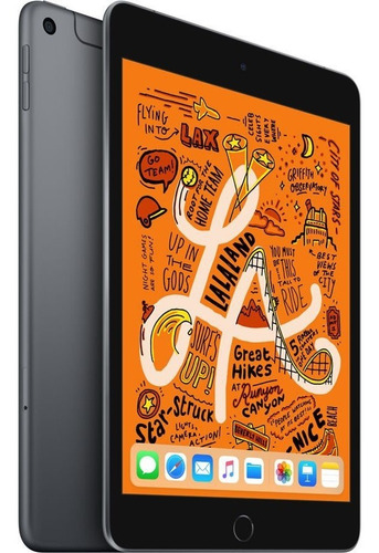 Imagen 1 de 3 de Tablet Apple iPad Mini 5 7.9 64gb Wifi 4g Gris