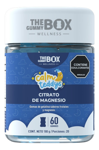 The Gummy Box Calm Vibes Teddys Sueño Reparador Niños 180g