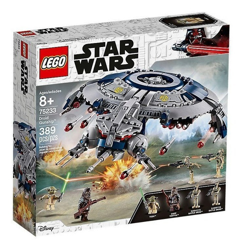 Todobloques Lego 75233 Star Wars Cañonera Driode 