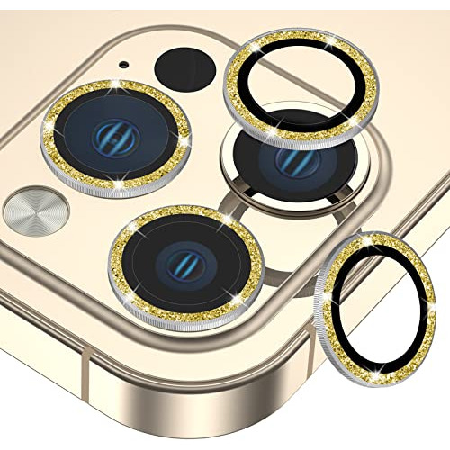 Gahoga 3+1 Bling Camera Lens Protector Compatible For iPhone