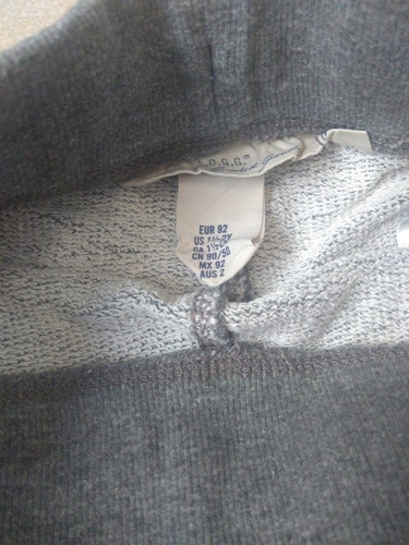 Bermuda H Y M Algodón Gris