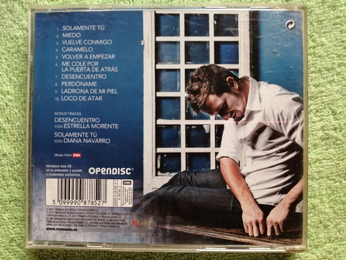 Eam Cd Pablo Alboran Solamente Tu 2011 Album Debut Estudio