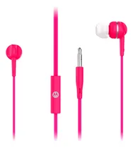 Comprar Auriculares Motorola In-ear Earbuds 105 Con Microfono Color Rosa