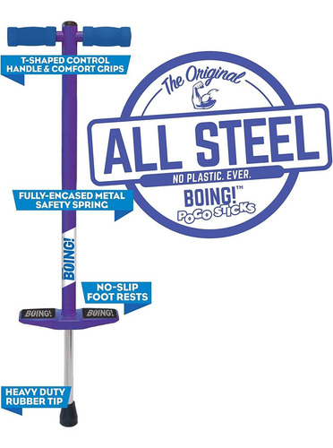 Geospace Jumparoo Boing! Jr. Pogo Stick Por Air Kicks, Peque