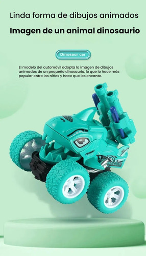 Coche De Juguete De Eyección Inercial For Niños, De Doble