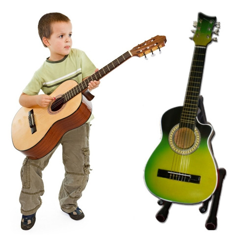 ¡ Guitarra Acústica 1/4 Estudio Infantil Boquete Puntera !!