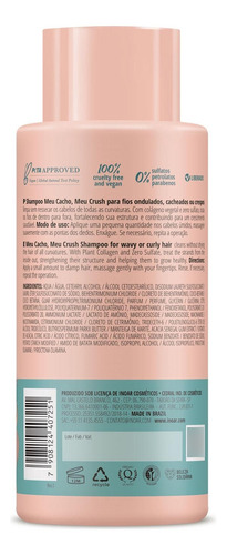 Shampoo Meu Cacho Meu Crush 500ml - Inoar
