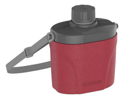 Cantimplora Soprano Safari 600ml Rojo