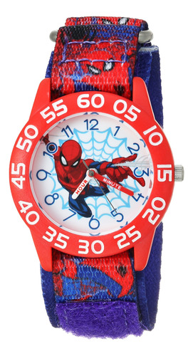 Marvel Spider-man - Reloj Analogico De Cuarzo Con Correa De