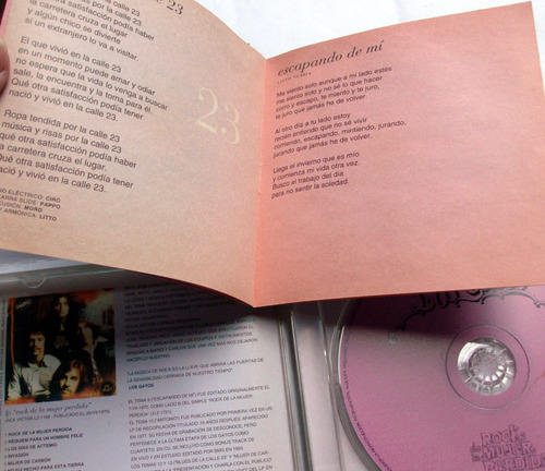 Los Gatos Rock De La Mujer Perdida / Pappo Nebbia Cd Impec. (Usado)