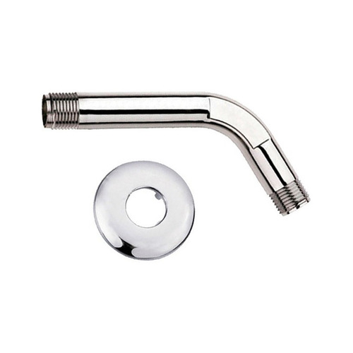 Caño Brazo Para Ducha Cromado 15cm C2 Aquaflex