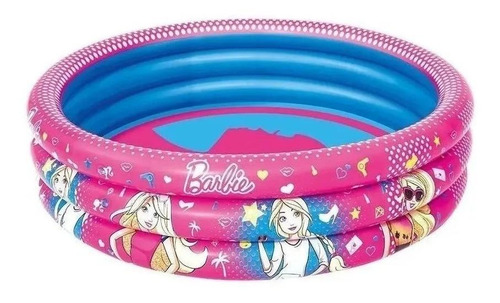 Alberca inflable redondo Bestway Barbie 93205 200L multicolor