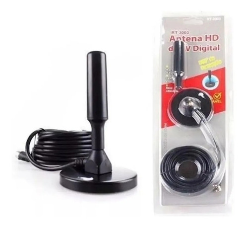 Antena Tv Digital Abierta Hd Tvd Interior 360 Coaxial