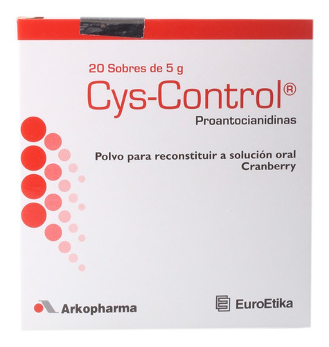 Cys-control 5 Gr Caja X 20 Sobres