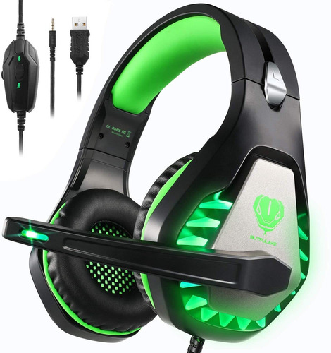  Stereo Gaming Headset For Ps, Xbox One, Pc With Noise ...