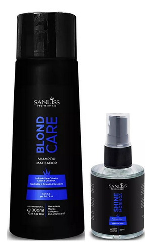Sanliss Blond Care Shampoo E Shine Moringa