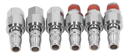 L Conector Giratorio Para Manguera De Aire, 1/4 Pulgadas,