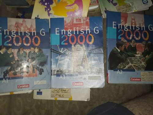 Pack: Libros De Aprendizaje Ingles (alemán) A1 A2 A3