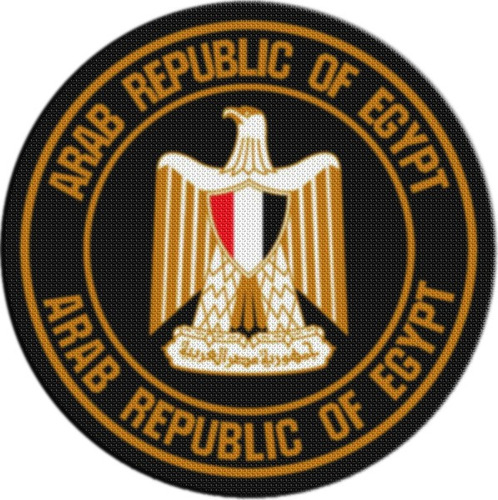 Parche Escudo Circular Egipto M03