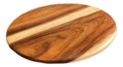 Tabla Lazy Susan Giratoria Madera Parota P/mesa 60cm Kamaná