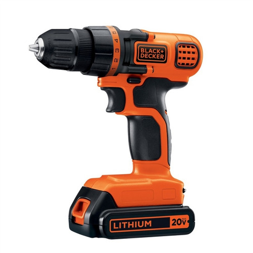 Taladro Atornillador Batería 20 V Litio Black+decker Ld120