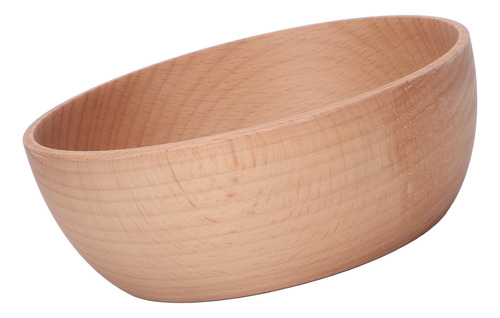 Cuenco Redondo De Madera De Haya Para Uso Doméstico Para Ser