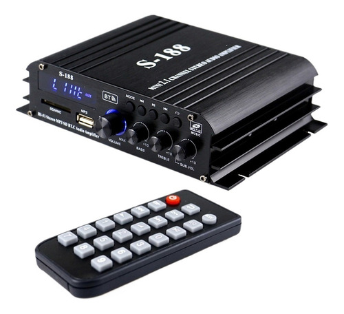 S-188 Mini Audio Power Amplifier 2.1 Channel Dig