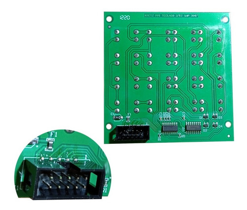 Placa Teclado 16 Teclas Kretz Delta Eco 2 Original