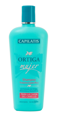 Shampoo Tratamiento Ortiga Mujer 350 Ml Capilatis