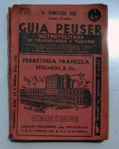 Comprar Antigua Guia Peuser 1951 Buenos Aires Argentina