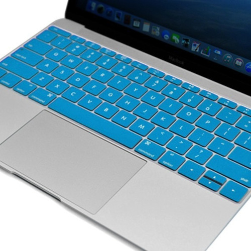 Teclado De Silicone Macio Capa Protetora Para Macbook 12 Pol