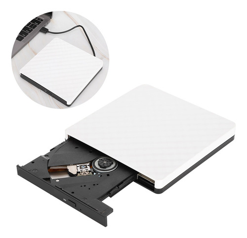 Unidade Óptica Usb3.0 Gravador De Dvd Externo 3.0