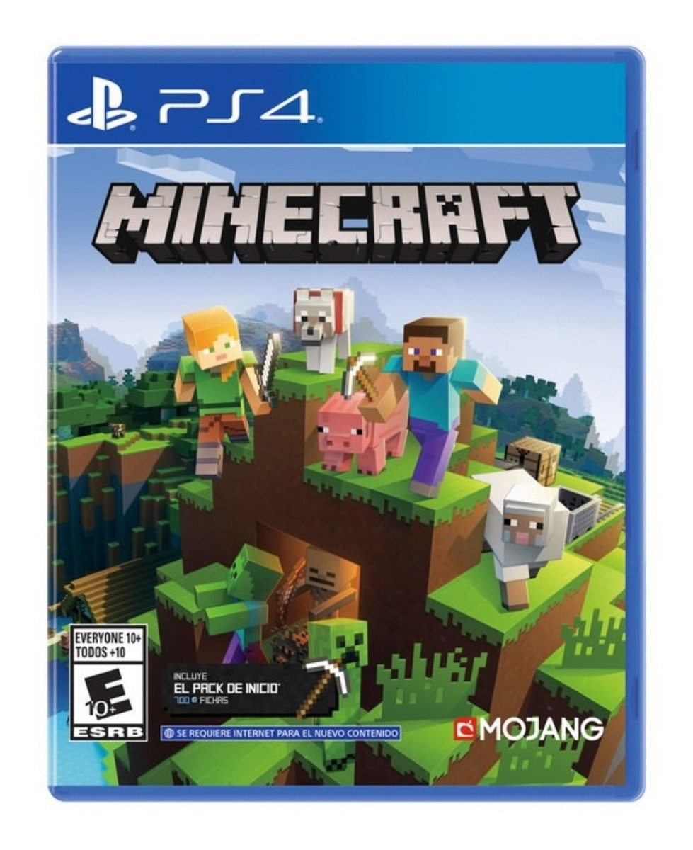 Minecraft Ps4 Edition + Pack 700 Tokens Nuevo Y Sellado Mercado Libre