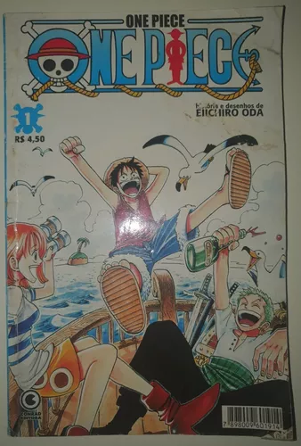 Mangá One Piece Volume 02 Lacrado Português Oficial Original