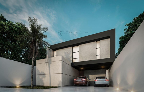 Casa En Venta En Mérida Modelo Ambar En Privada Praderas Del Mayab, Conkal