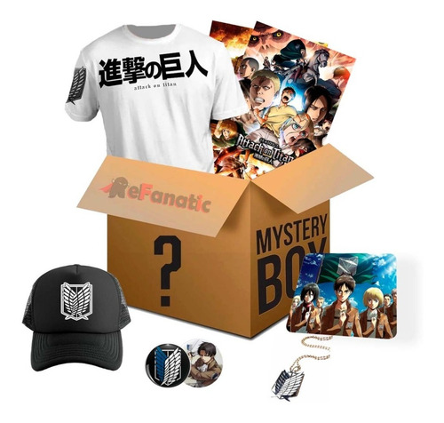 Mistery Box Attack On Titan Shingeki No Kyojin Humanoides