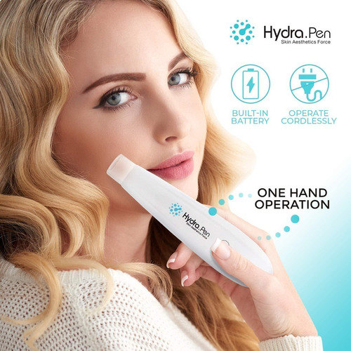 Hydra Pen H2 Mym Dr.pen +2cartuchos Microabujas Facial