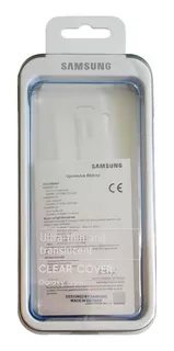 Funda Samsung Clear Cover Galaxy S9 + Plus Original Cert.