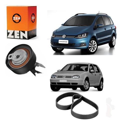 Kit Correia Dentada Contitech Tensor Zen Gol G5/fox/golf