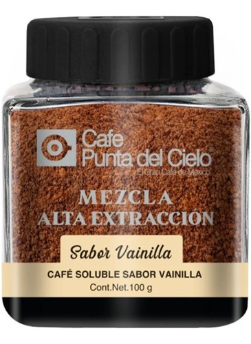 Cafe Soluble Mezcla Alta Extraccion Vainilla 100 Gr