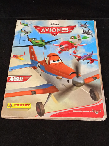 Álbum De Figuritas Aviones De Disney Panini Completo 