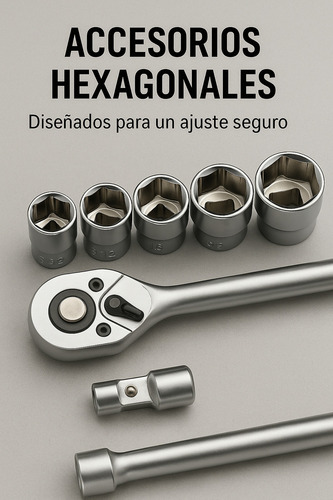 Set Juego Dados 24 Piezas Chicharra 1/2 Manivela Extensiones